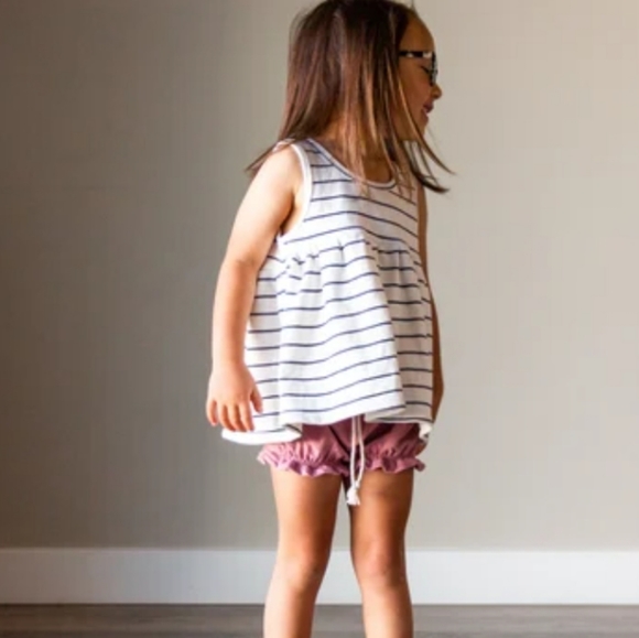 H&M Other - H&M Toddler's peplum striped sleeveless sundress 12-18m